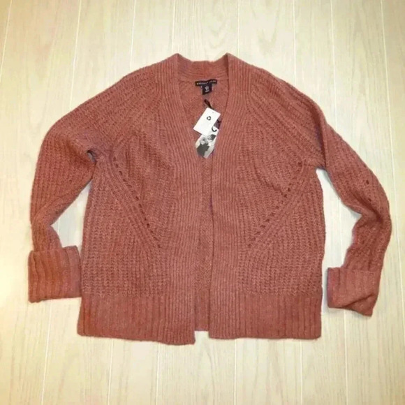 Buy 1 sweater, Get 2 Free Sincerely Jules Cardigan Sweater Mauve Oversized Sze S - Picture 1 of 7